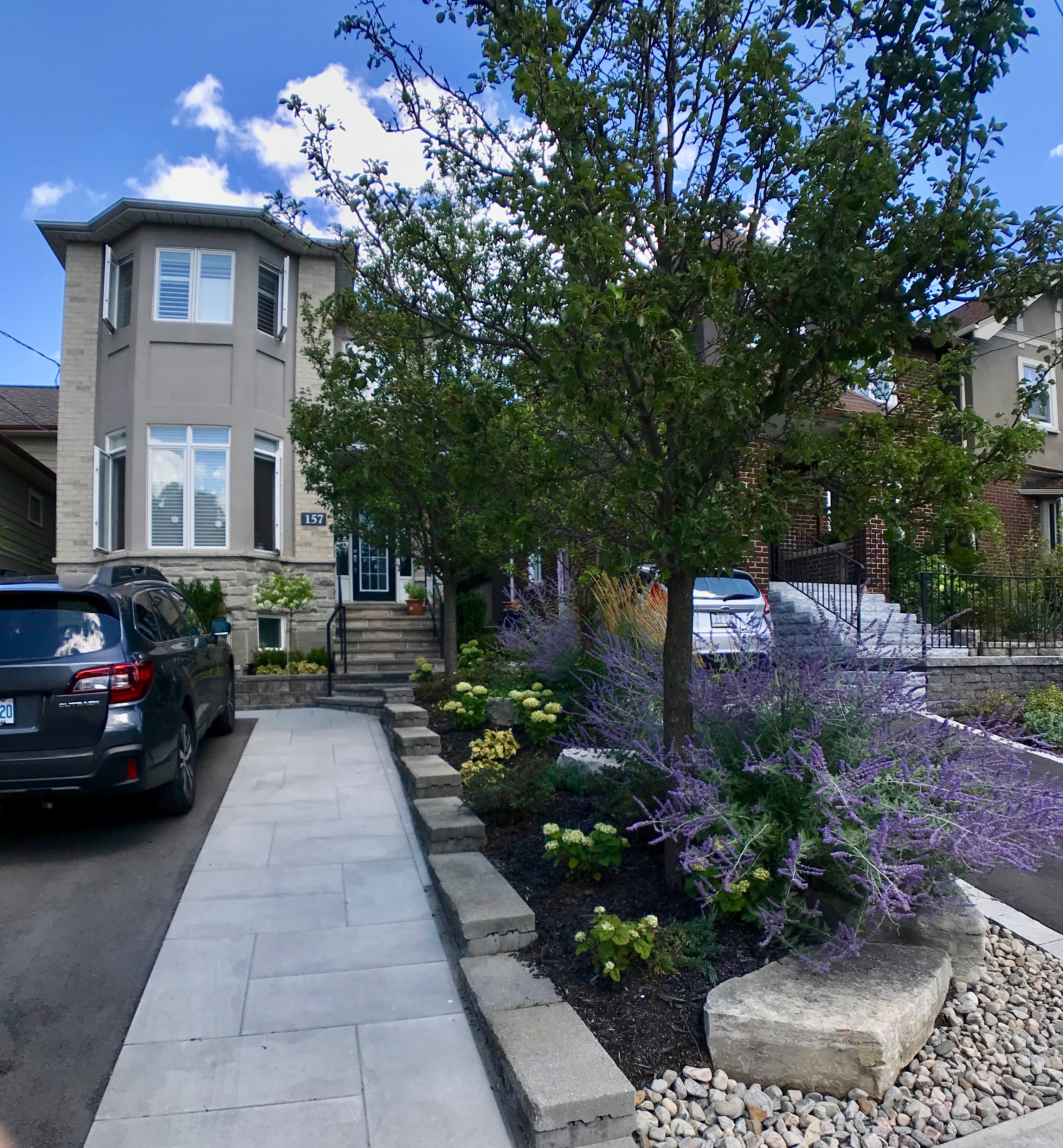 The Beach Neighborhood Frontyard Redesign