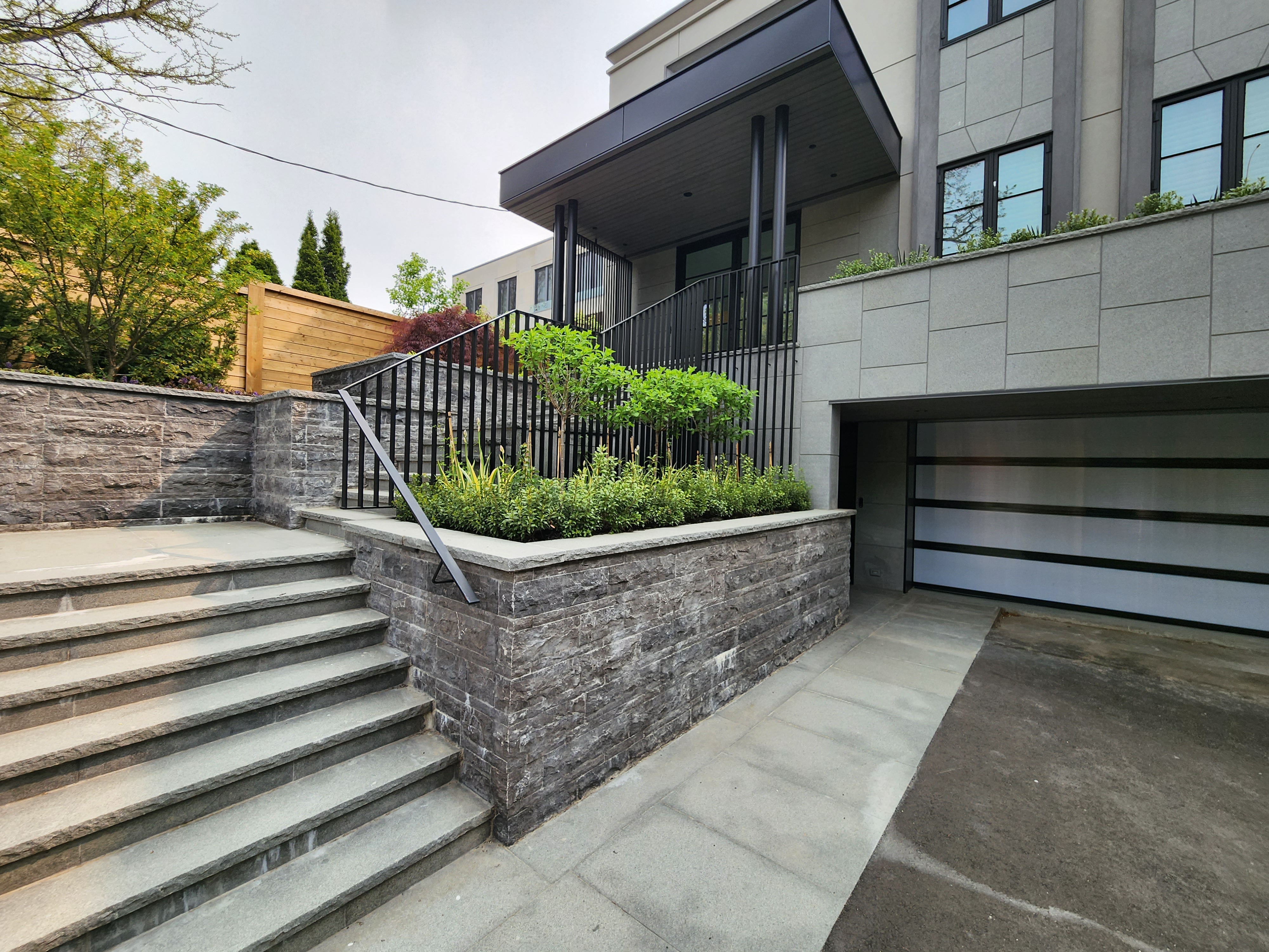 Poplar Plains Entryway & Backyard