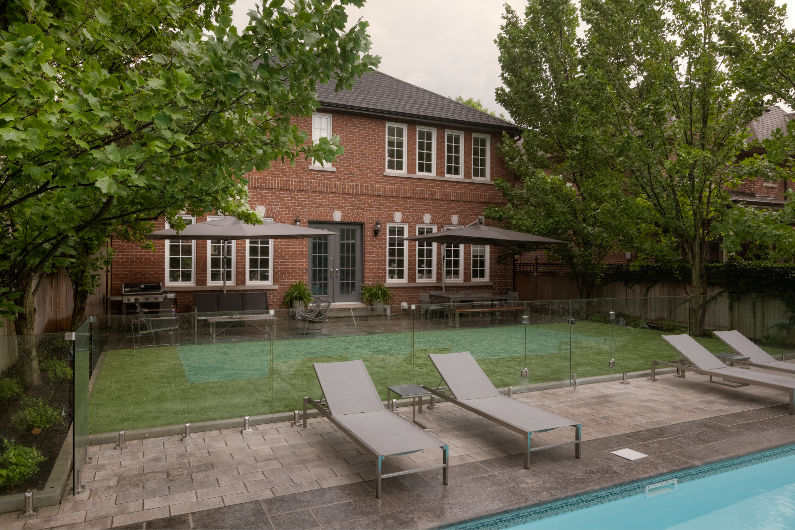 Pool Side View of back of the property